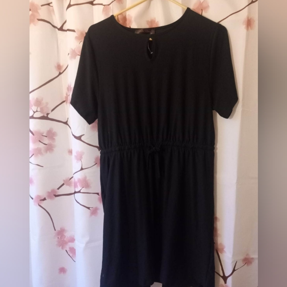 Soft black dress